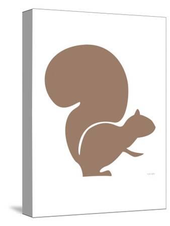 Brown Squirrel Art Print by Avalisa at Art.com