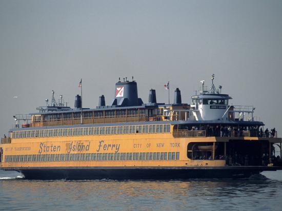 Staten Island Ferry Staten Island Ny Photographic Print