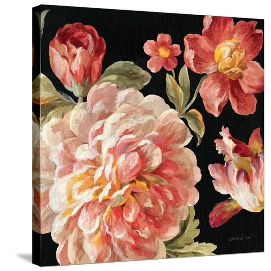 Mixed Floral IV Crop I Art Print by Danhui Nai at