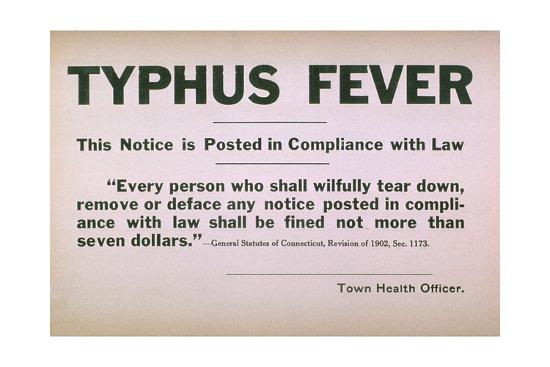 typhus fever