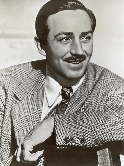  Portrait  of Walt  Disney  c 1940 Photographic Print by 