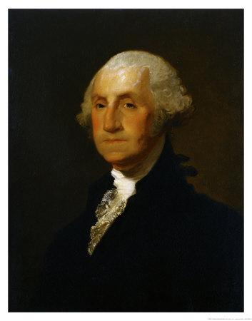 George Washington Art Print by Gilbert Stuart at Art.com
