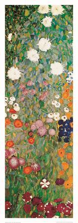 Flower Garden (detail) Art Print by Gustav Klimt at eu.art.com