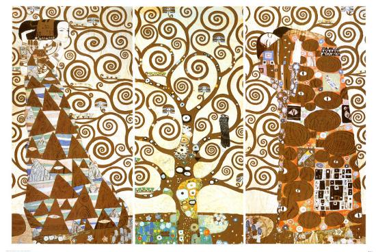 The Tree of Life, Stoclet Frieze, c.1909 Art Print by