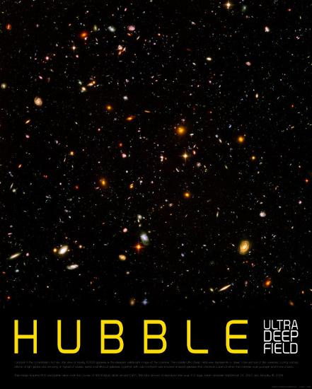 Hubble Ultra Deep Field Art Print at Art.com