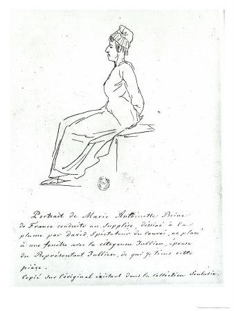 Marie-Antoinette Giclee Print by Jacques-Louis David at ...