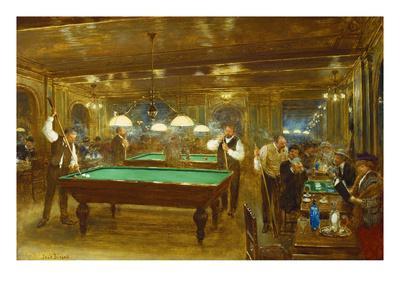Billiards; Le Billard Giclee Print by Jean Béraud at Art.com