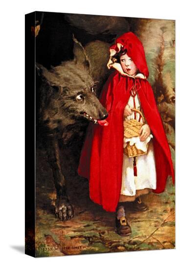 Little Red Riding Hood Art Print by Jessie Willcox-Smith 