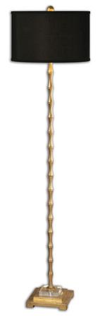 Quindici Metal Bamboo Floor Lamp Home Accessories at Art.com