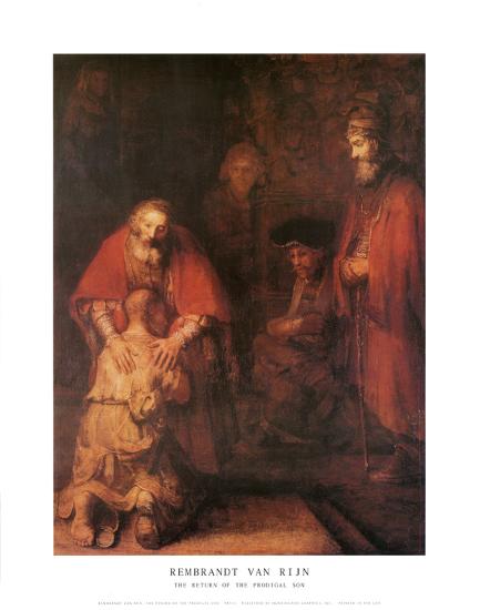 Prodigal Son Art Print by Rembrandt van Rijn at Art.com