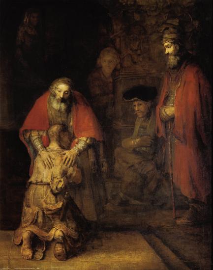 Return of the Prodigal Son Art Print by Rembrandt van Rijn ...