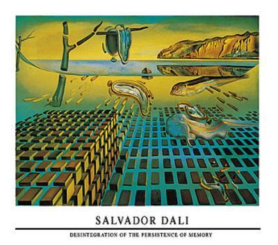 Disintegration of the Persistence of Memory Art Print by Salvador Dalí ...