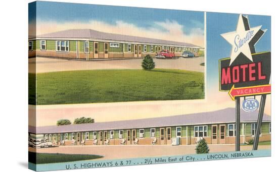 Starlite Motel Lincoln Nebraska Art Print At Art Com