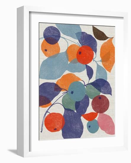 Printed Apples-Jenny Frean-Framed Giclee Print