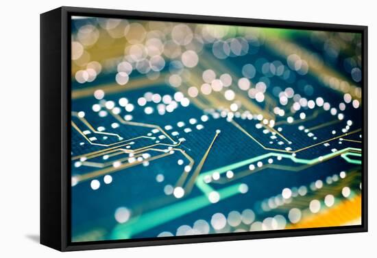 Printed Circuit Board-Arno Massee-Framed Premier Image Canvas