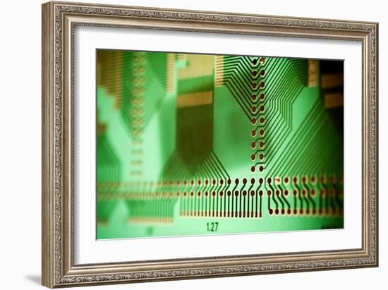 Printed Circuit Board-Arno Massee-Framed Photographic Print