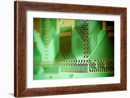 Printed Circuit Board-Arno Massee-Framed Photographic Print