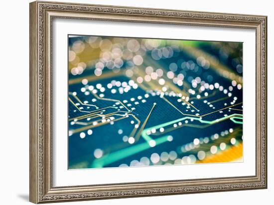 Printed Circuit Board-Arno Massee-Framed Photographic Print
