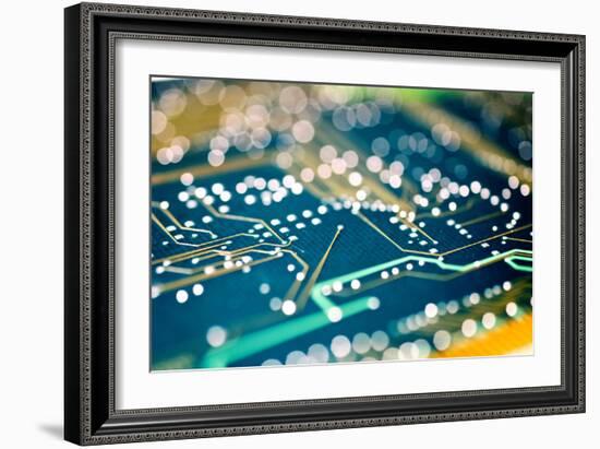 Printed Circuit Board-Arno Massee-Framed Photographic Print