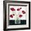 Printed Modern Poppies I-Chariklia Zarris-Framed Art Print