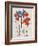 Printed Poppies-Jenny Frean-Framed Giclee Print