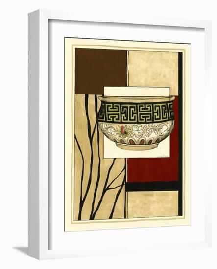 Printed Porcelain Garden IV-Jennifer Goldberger-Framed Art Print