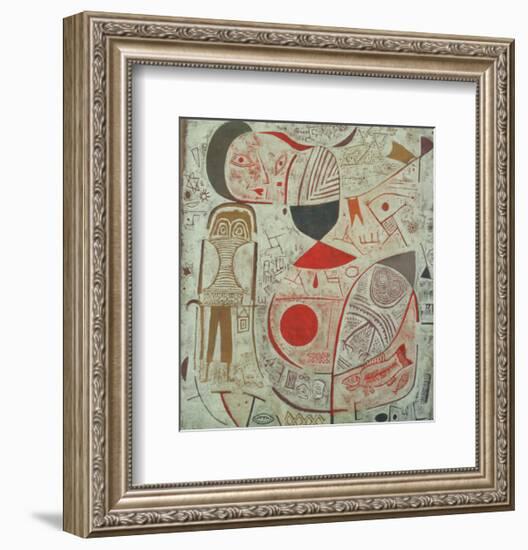 Printed Sheet with Pictures, 1937-Paul Klee-Framed Art Print