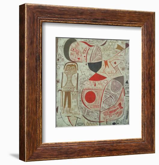 Printed Sheet with Pictures, 1937-Paul Klee-Framed Art Print