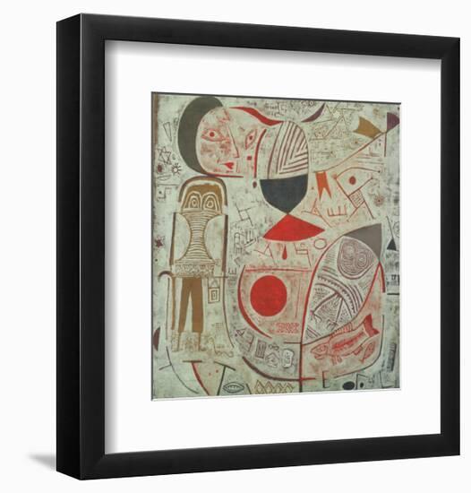 Printed Sheet with Pictures, 1937-Paul Klee-Framed Art Print