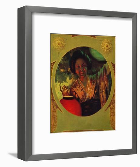'Printed with Shackell's Bi-Color Lake & Blue', 1907-Unknown-Framed Giclee Print