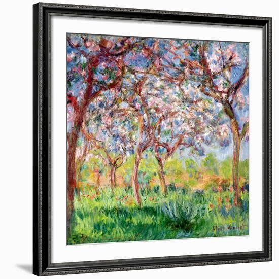 Printemps a Giverny, 1903-Claude Monet-Framed Giclee Print