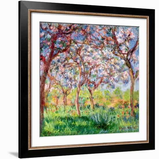 Printemps a Giverny, 1903-Claude Monet-Framed Giclee Print