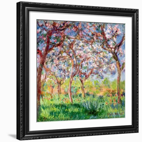 Printemps a Giverny, 1903-Claude Monet-Framed Giclee Print