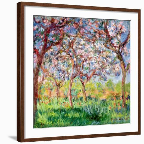 Printemps a Giverny, 1903-Claude Monet-Framed Giclee Print