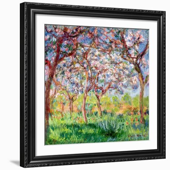 Printemps a Giverny, 1903-Claude Monet-Framed Giclee Print