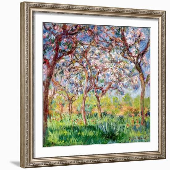 Printemps a Giverny, 1903-Claude Monet-Framed Giclee Print