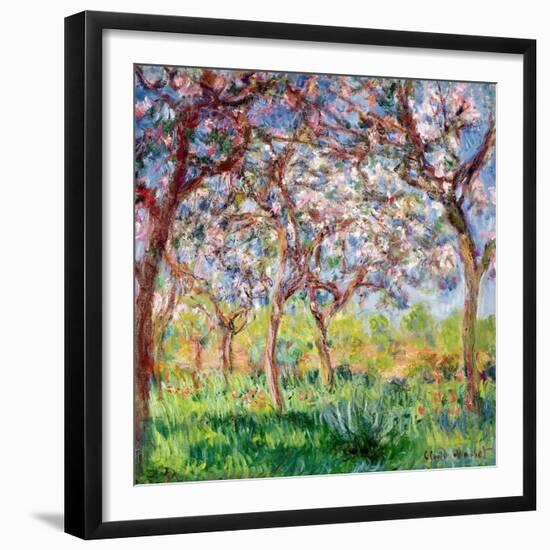 Printemps a Giverny, 1903-Claude Monet-Framed Giclee Print