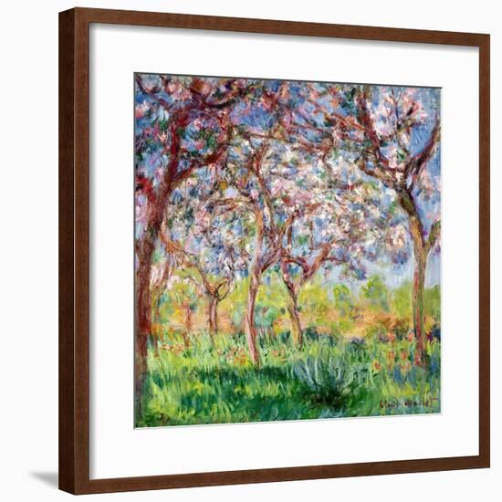 Printemps a Giverny, 1903-Claude Monet-Framed Giclee Print