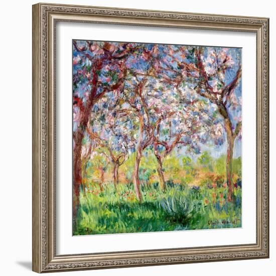 Printemps a Giverny, 1903-Claude Monet-Framed Giclee Print