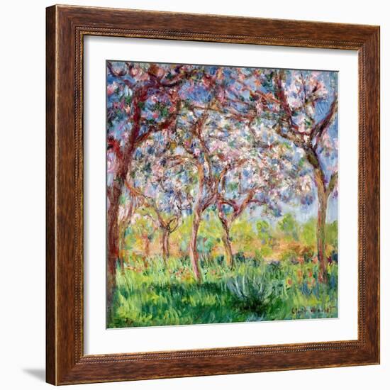 Printemps a Giverny, 1903-Claude Monet-Framed Giclee Print