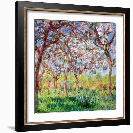 Printemps a Giverny, 1903-Claude Monet-Framed Giclee Print