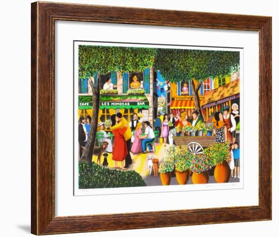 Printemps a Saint Tropez-Guy Buffet-Framed Limited Edition