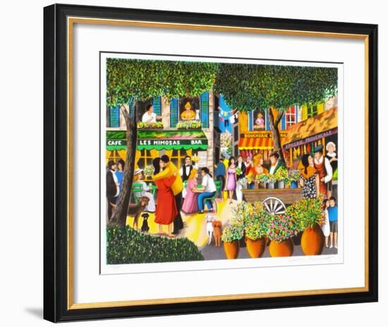 Printemps a Saint Tropez-Guy Buffet-Framed Limited Edition