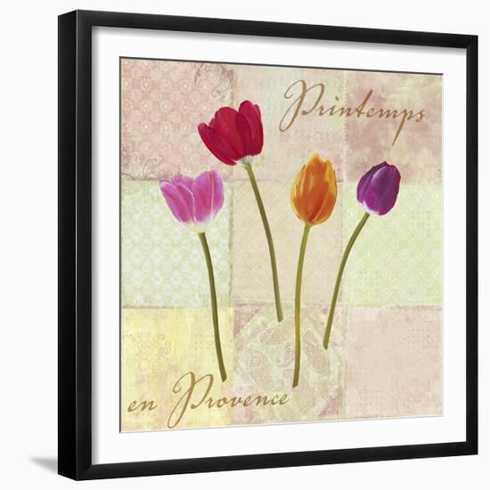 Printemps en Provence-Remy Dellal-Framed Art Print