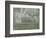 Printemps. Pruniers en fleurs, dit : Potager, arbres en fleurs, printemps, Pontoise-Camille Pissarro-Framed Giclee Print