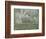 Printemps. Pruniers en fleurs, dit : Potager, arbres en fleurs, printemps, Pontoise-Camille Pissarro-Framed Giclee Print