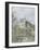 Printemps. Pruniers en fleurs, dit : Potager, arbres en fleurs, printemps, Pontoise-Camille Pissarro-Framed Giclee Print