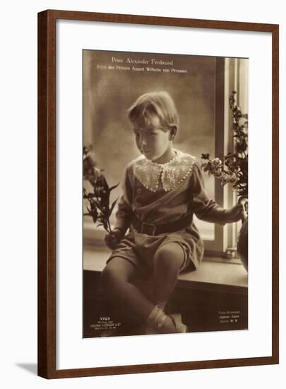 Prinz Alexander Ferdinand Als Kind, Liersch 7763-null-Framed Giclee Print