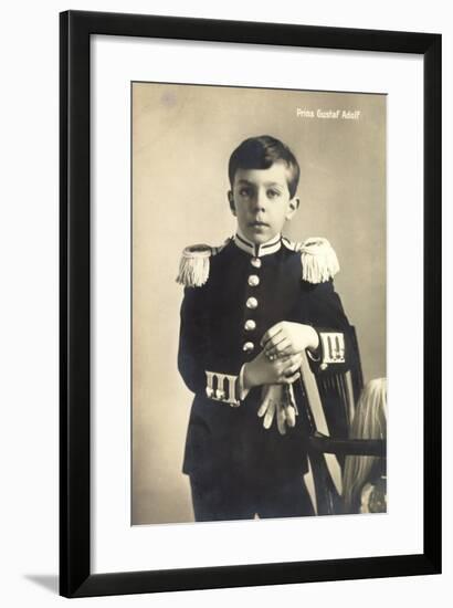 Prinz Gustav Adolf Von Schweden, Uniform, Schweden-null-Framed Giclee Print