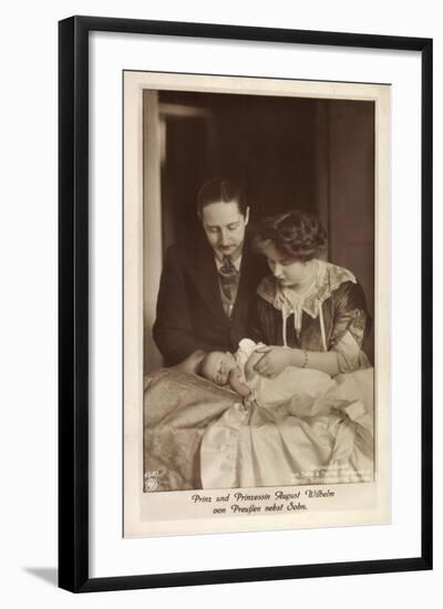 Prinz Und Prinzessin August Wilhelm Von Preußen-null-Framed Giclee Print